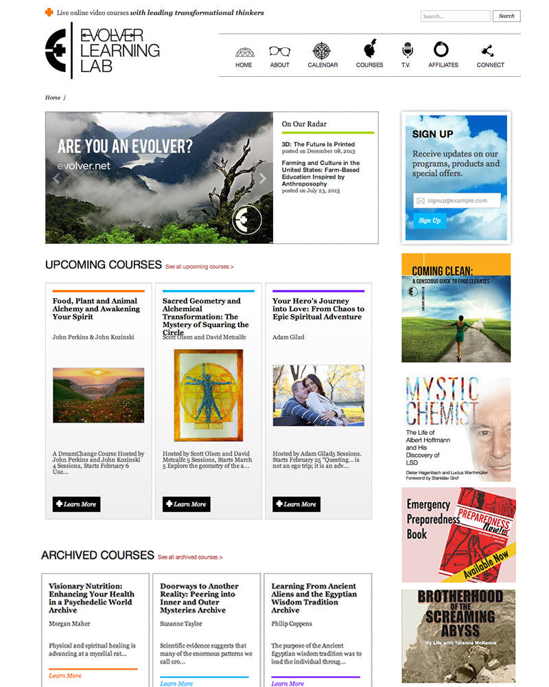 Evolver Learning Lab