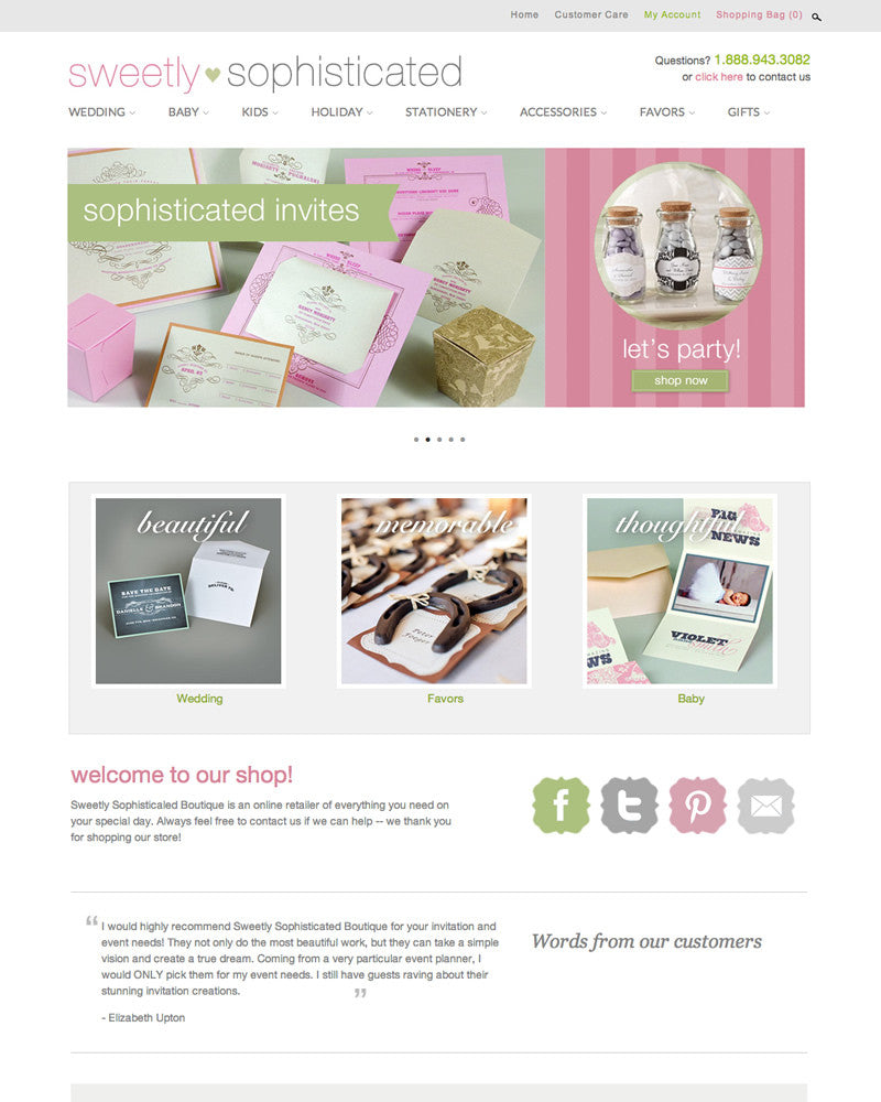 Sweetly Sophisticated